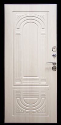 Дверь Аргус, модель Аргус Термо Композит Беленый дуб