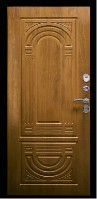 Дверь Аргус, модель Аргус Термо Композит Орех