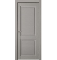 Дверь Uberture Деканто ПДГ 1 (молдинг черный) (Barhat Grey)