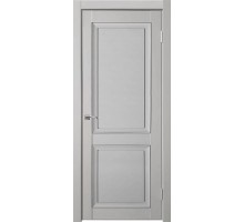 Дверь Uberture Деканто ПДГ 1 (молдинг черный) (Barhat Light Grey)