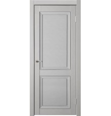 Дверь Uberture Деканто ПДГ 1 (молдинг черный) (Barhat Light Grey)