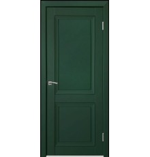 Дверь Uberture Деканто ПДГ 1 (молдинг черный) (Barhat Green)