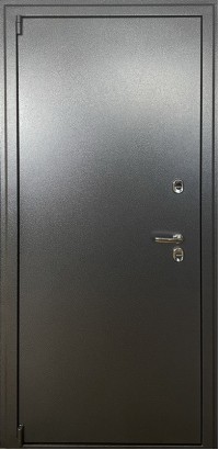 Дверь Дверной континент, модель ДК-33 Термо (Антик серебро/49 Бетон серый)
