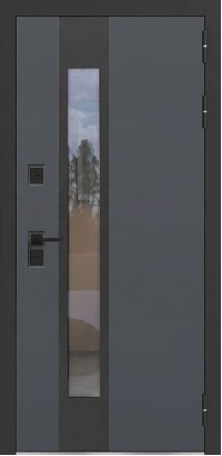 Дверь Дверной континент, модель Бристоль Термо (Ясень серый)