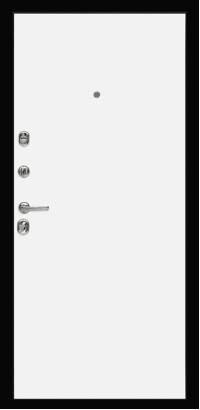 Дверь Дива, модель Дива 41 Белый софт Д1