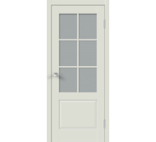 Дверь Velldoris Alto 12 PO Английская решетка (Эмалит светло-серый)