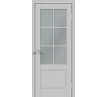 Дверь Velldoris Alto 12 PO Английская решетка (Эмалит серый)