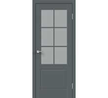 Дверь Velldoris Alto 12 PO Английская решетка (Эмалит темно-серый)