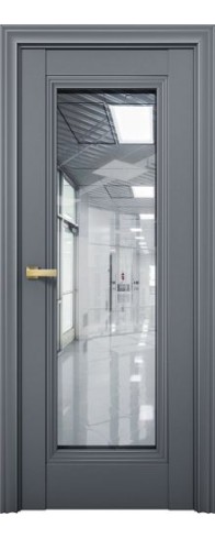 Дверь Aurum Doors Co 30 стекло Зеркало (Антрацит)