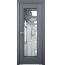 Дверь Aurum Doors Co 30 стекло Зеркало (Антрацит)