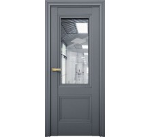 Дверь Aurum Doors Co 31 стекло Зеркало (Антрацит)