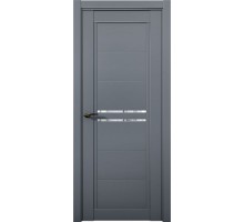 Дверь Aurum Doors Co 4 стекло Зеркало (Антрацит)