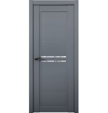 Дверь Aurum Doors Co 4 стекло Зеркало (Антрацит)