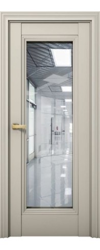 Дверь Aurum Doors Co 30 стекло Зеркало (Силк грей)