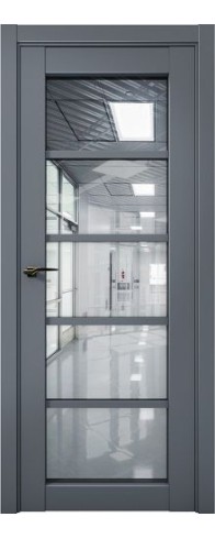 Дверь Aurum Doors Co 23 стекло Зеркало (Антрацит)