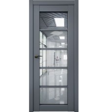 Дверь Aurum Doors Co 23 стекло Зеркало (Антрацит)