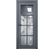 Дверь Aurum Doors Co 22 стекло Зеркало (Антрацит)