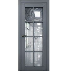 Дверь Aurum Doors Co 22 стекло Зеркало (Антрацит)