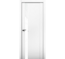 Дверь Aurum Doors Co 7 стекло Белый лакобель (Аляска)