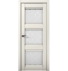 Дверь Aurum Doors Co 24 стекло Ромб (Магнолия)