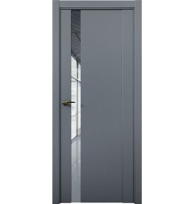 Дверь Aurum Doors Co 7 стекло Зеркало (Антрацит)