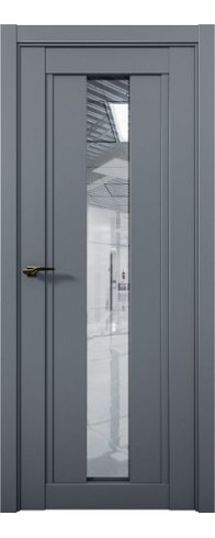 Дверь Aurum Doors Co 3 стекло Зеркало (Антрацит)