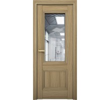 Дверь Aurum Doors Co 31 стекло Зеркало (Дуб светлый)