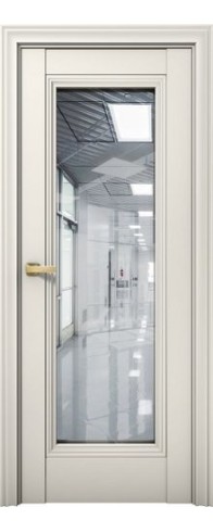 Дверь Aurum Doors Co 30 стекло Зеркало (Магнолия)