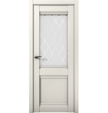 Дверь Aurum Doors Co 12 стекло Ромб (Магнолия)