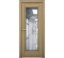 Дверь Aurum Doors Co 30 стекло Зеркало (Дуб светлый)