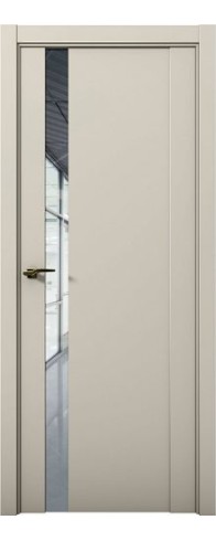 Дверь Aurum Doors Co 7 стекло Зеркало (Силк грей)