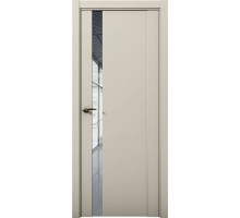 Дверь Aurum Doors Co 7 стекло Зеркало (Силк грей)