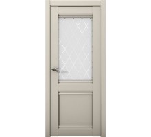 Дверь Aurum Doors Co 12 стекло Ромб (Силк грей)