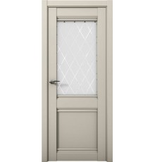 Дверь Aurum Doors Co 12 стекло Ромб (Силк грей)