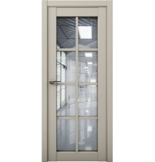 Дверь Aurum Doors Co 22 стекло Зеркало (Силк грей)