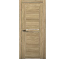 Дверь Aurum Doors Co 4 стекло Зеркало (Дуб светлый)