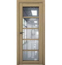 Дверь Aurum Doors Co 23 стекло Зеркало (Дуб светлый)