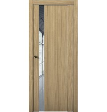 Дверь Aurum Doors Co 7 стекло Зеркало (Дуб светлый)