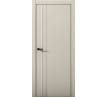 Дверь Aurum Doors Pd 4 Al (кромка анодированная) (Силк грей)