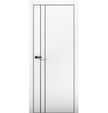 Дверь Aurum Doors Pd 4 Al (кромка анодированная) (Аляска)