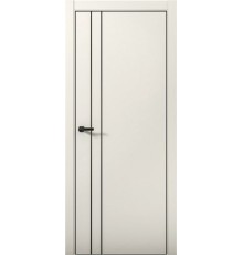 Дверь Aurum Doors Pd 4 Al (кромка анодированная) (Магнолия)