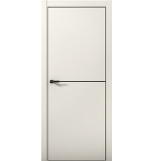 Дверь Aurum Doors Pd 2 Al (кромка анодированная) (Магнолия)