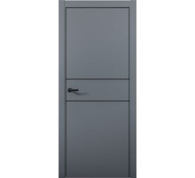 Дверь Aurum Doors Pd 3 Al (кромка анодированная) (Антрацит)