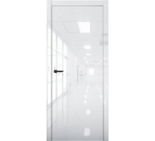 Дверь Aurum Doors Pt 1 Al (кромка анодированная) (Cristal White)