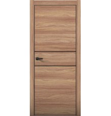 Дверь Aurum Doors Pu 3 Al (кромка анодированная) (Дуб натуральный)