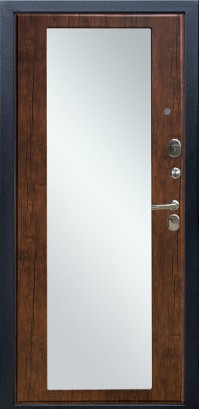 Дверь Выбор, модель 1 Эконом Антик дуб (зеркало)